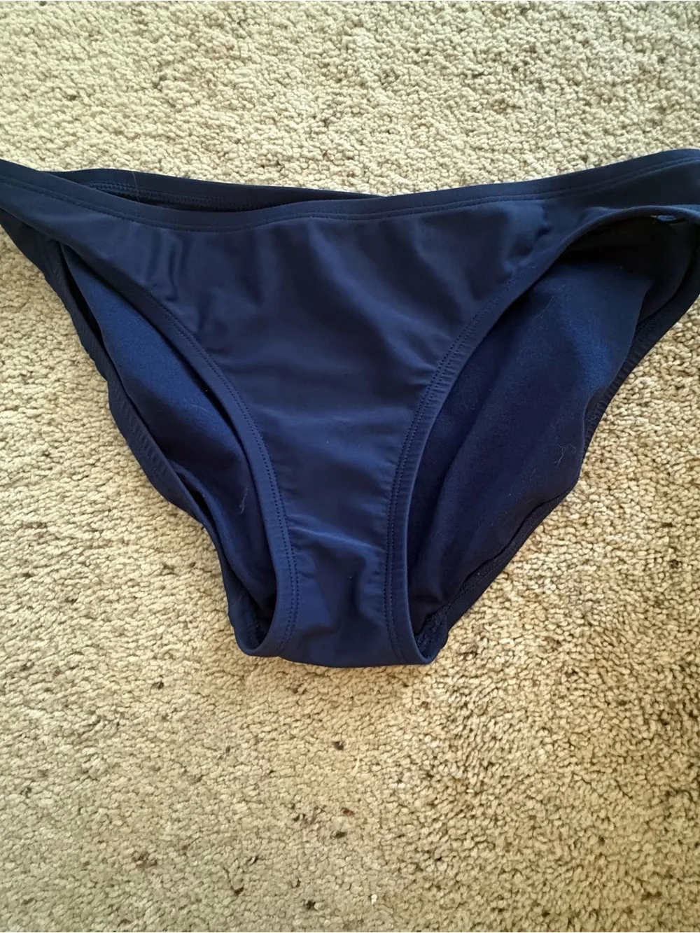 Justice Navy Blue Girls Swim Bikini Bottoms